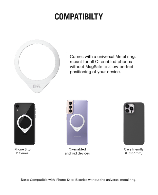 DailyObjects SURGE™ Max 3-In-1 Magnetic Wireless Charger (30W)