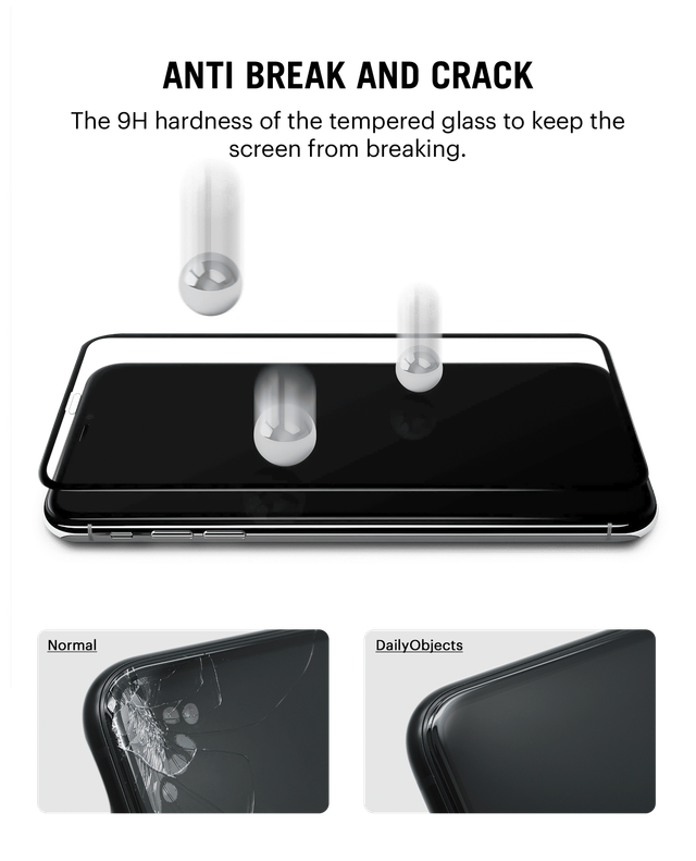 DailyObjects Samsung Galaxy S23 - 9D Tempered Glass Screen Protector