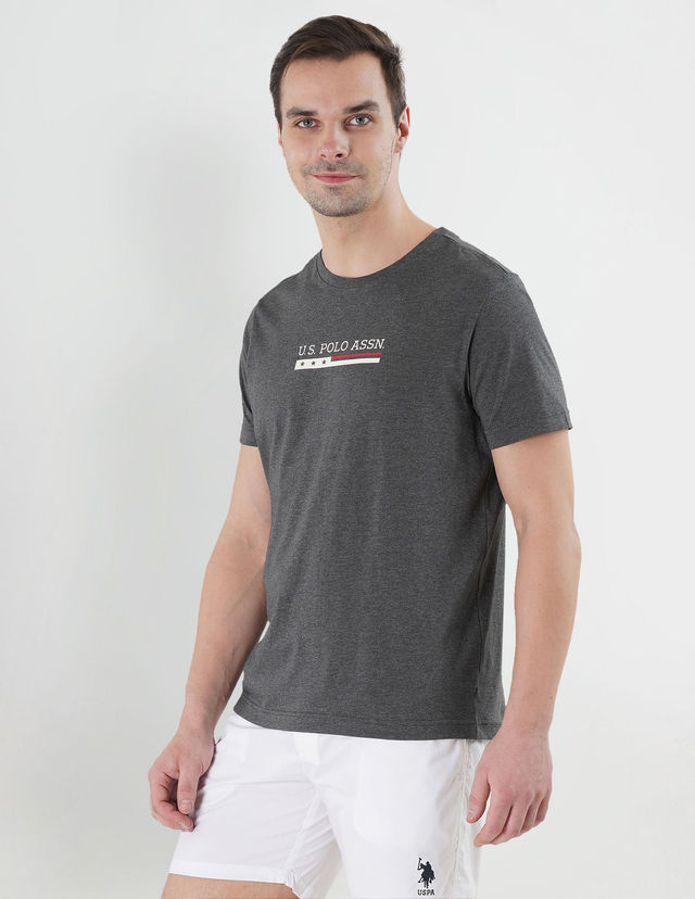 U.S. Polo Assn. | T-Shirts | XL | Pack of 1 | Grey