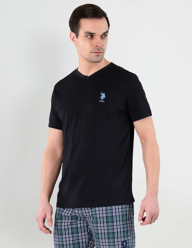 U.S. Polo Assn. | T-Shirts | S | Pack of 1 | Black