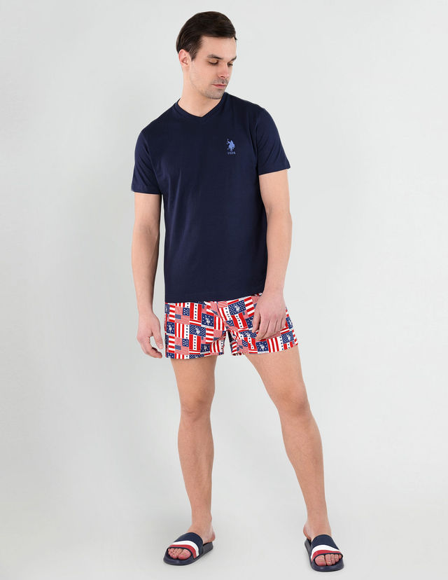 U.S. Polo Assn. Men's Solid T-shirt | Navy - M