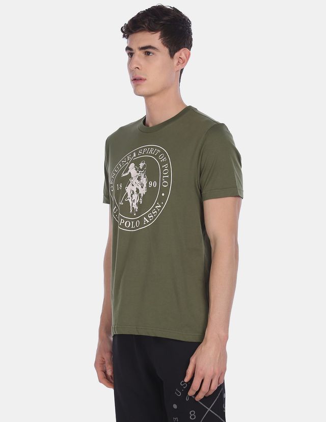 U.S. Polo Assn. Men's T-shirt | Olive - L