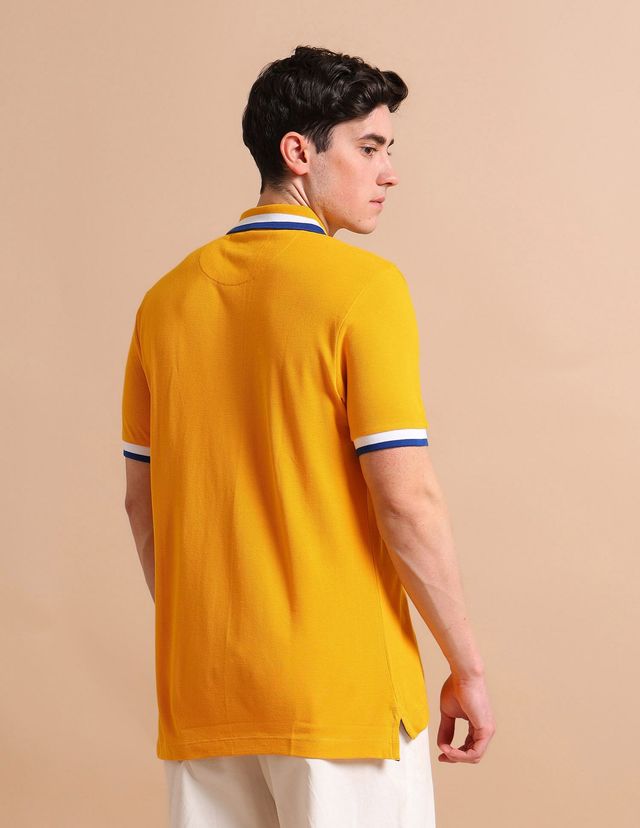 U.S. Polo Assn. Men's Polo Shirt | Mustard - M