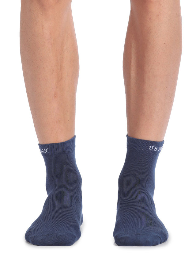 U.S. Polo Assn. | Socks Pack of 3 | I646 | Navy, Black and Grey