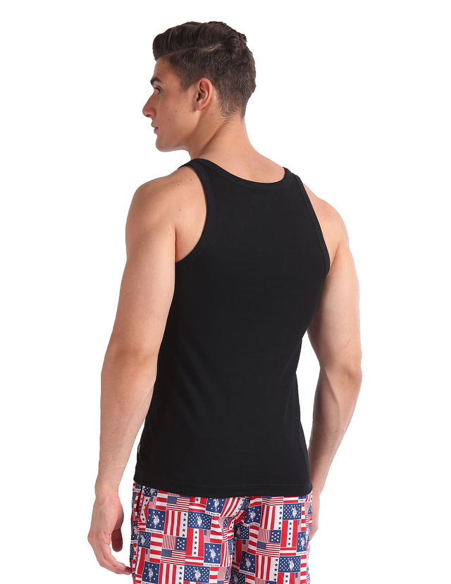 U.S. Polo Assn. | Vest Pack Of 1 | M | Vests | EV006 | Black
