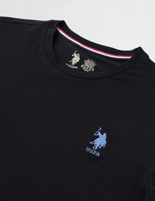 U.S. Polo Assn. Men's Solid T-shirt | Black - S