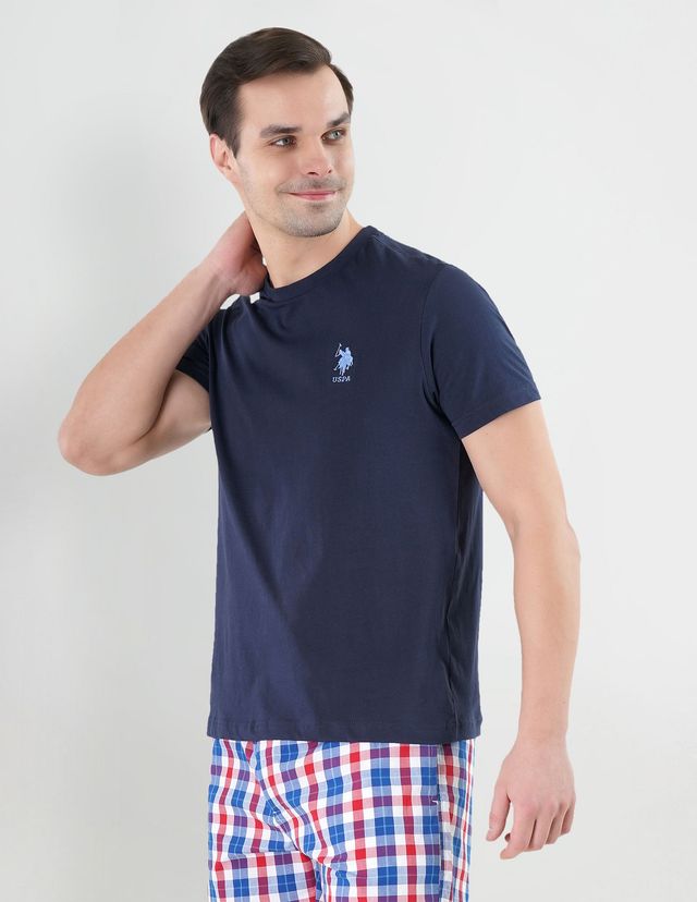 U.S. Polo Assn. | T-Shirts | M | Pack of 1 | Navy