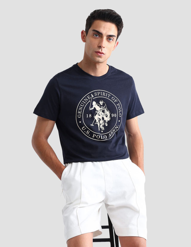 U.S. Polo Assn. Men's Comfort Fit Printed Lounge T-Shirt - Buy at