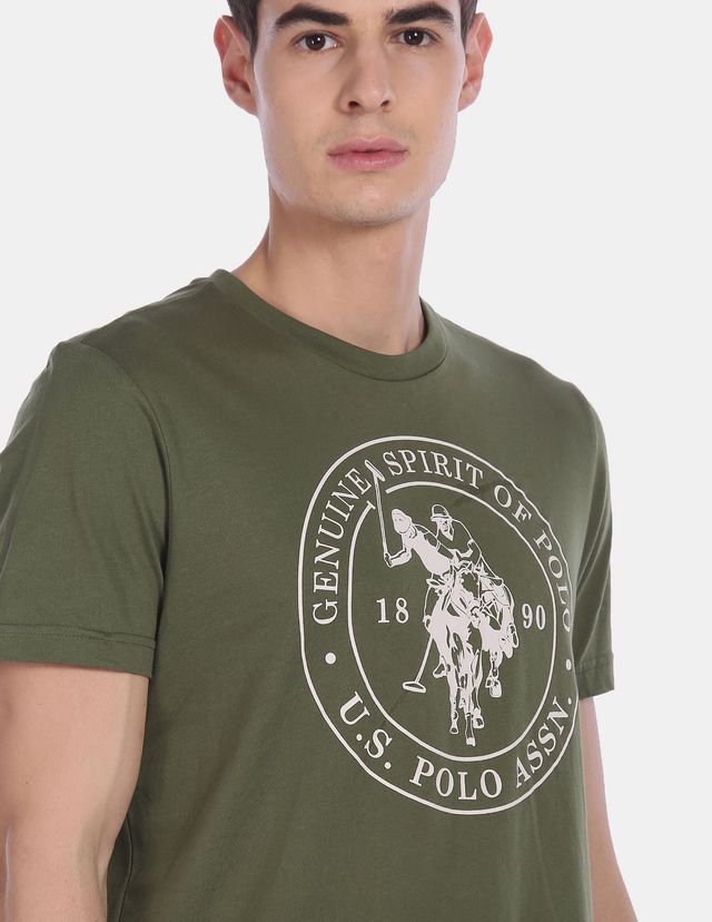 U.S. Polo Assn. Men's T-shirt | Olive - L