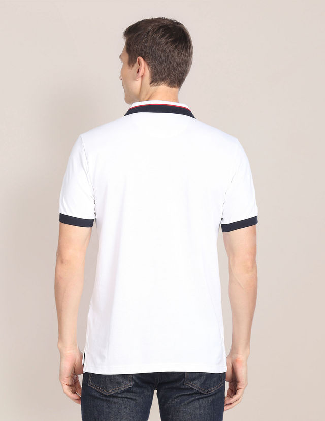 U.S. Polo Assn. Women's Polo Shirt | White - L