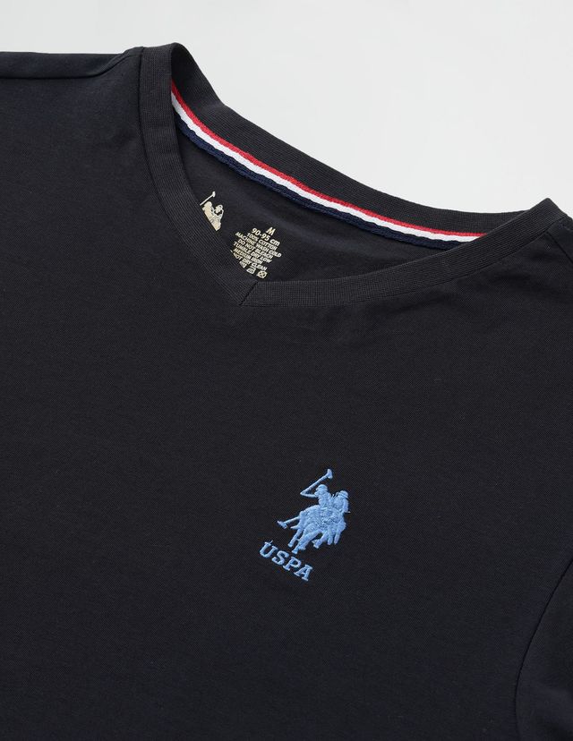 U.S. Polo Assn. | T-Shirts | S | Pack of 1 | Black