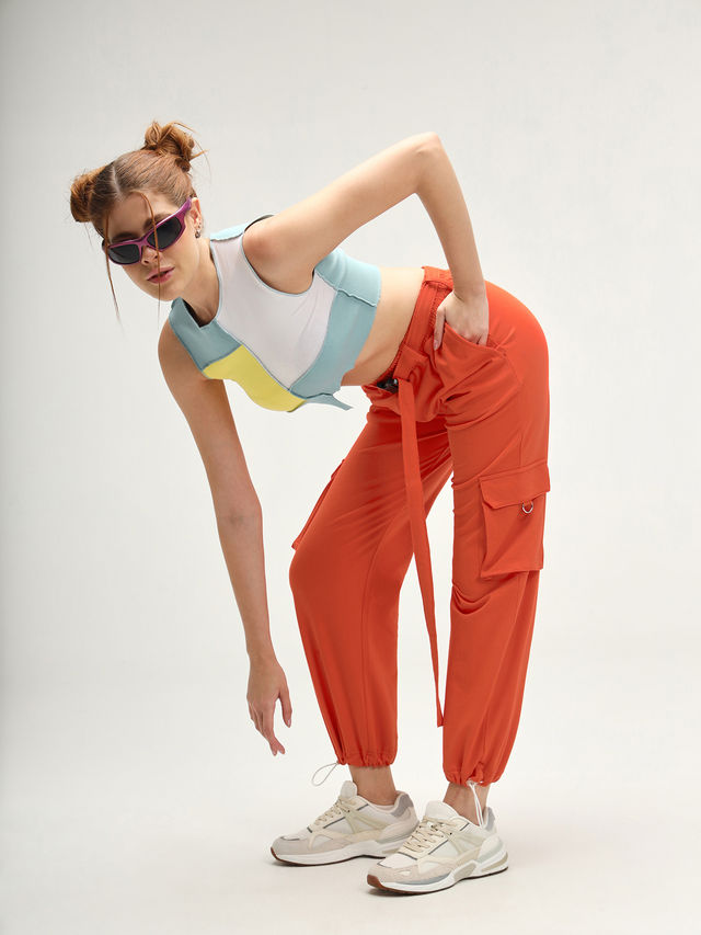 Cava Women's Jogger Pants Parachute | Jeju Scarlet Red - XL