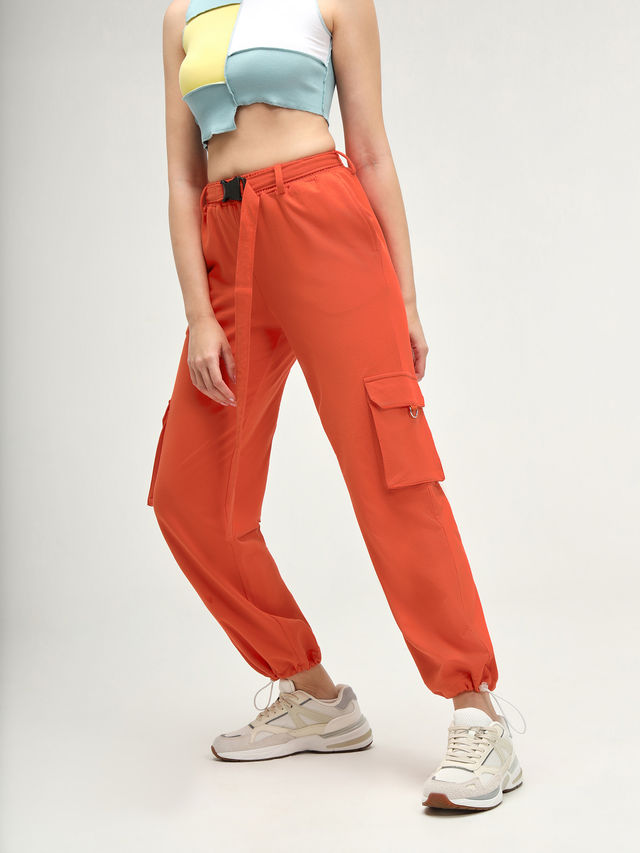 Cava Women's Jogger Pants Parachute | Jeju Scarlet Red - XL