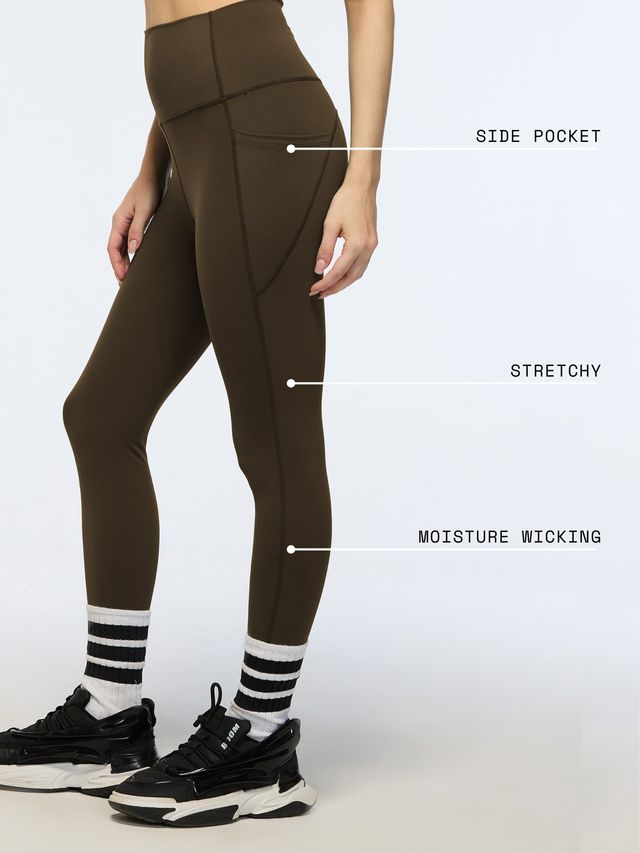 Cava Athleisure Aerial Leggings - Cedar | M