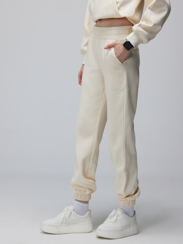 Cava Women's Joggers Go-Anywhere | Ivory - XXL