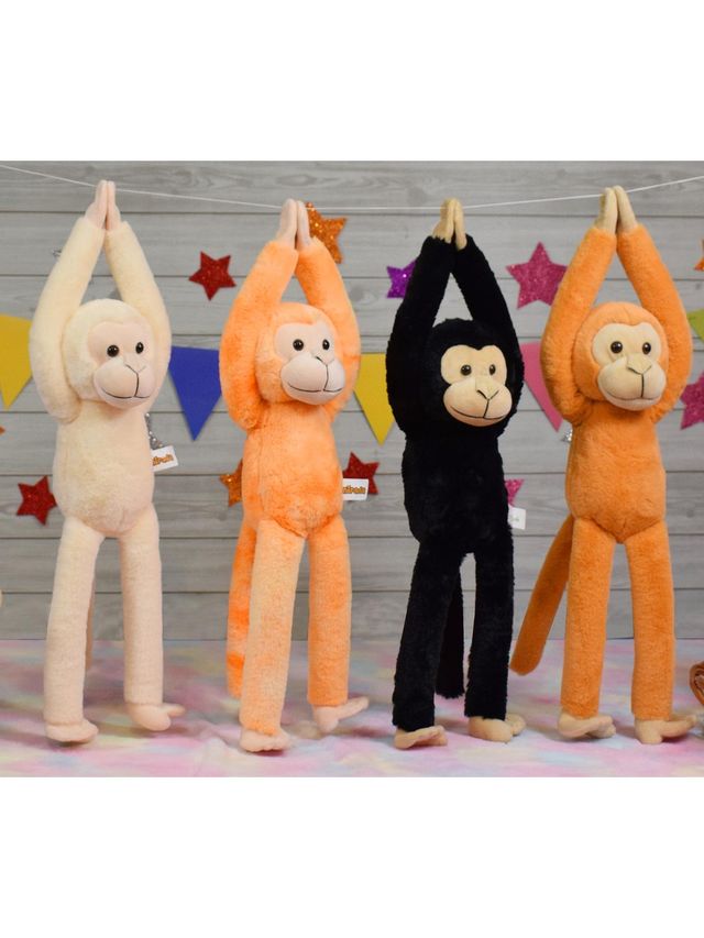 Mirada Black Hanging Monkey Soft Toy�- 52Cm