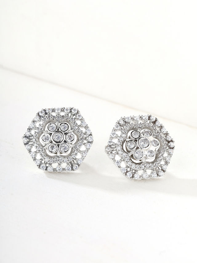 Priyaasi Fashion Gold Earrings