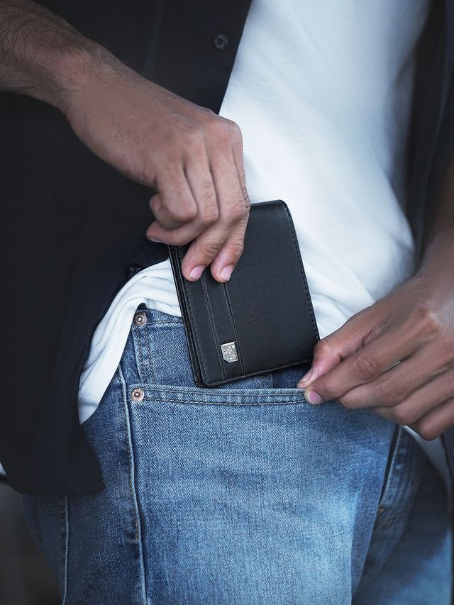 Lavie Sport Men's Faux Leather Wallet | Black - One Size