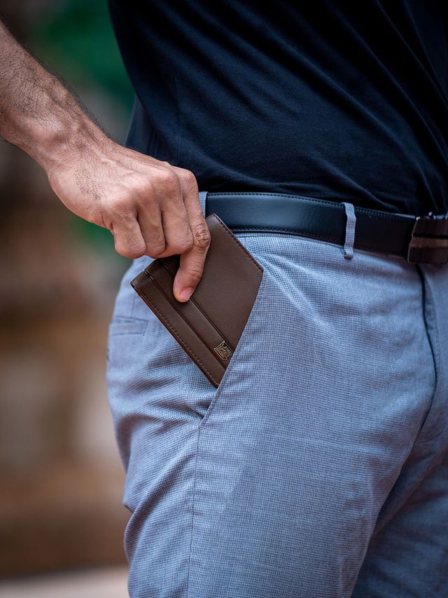 Lavie Sport Men's Faux Leather Wallet | Brown