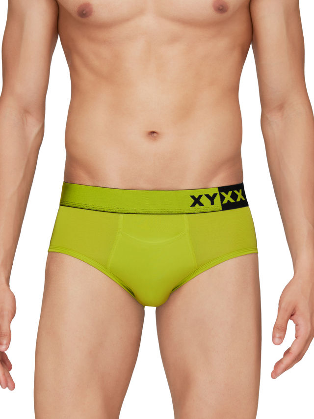 XYXX Dualist IntelliSoft Micro Modal Solid Brief | Men's Innerwear | Pack of 2 | Multicolored- XL