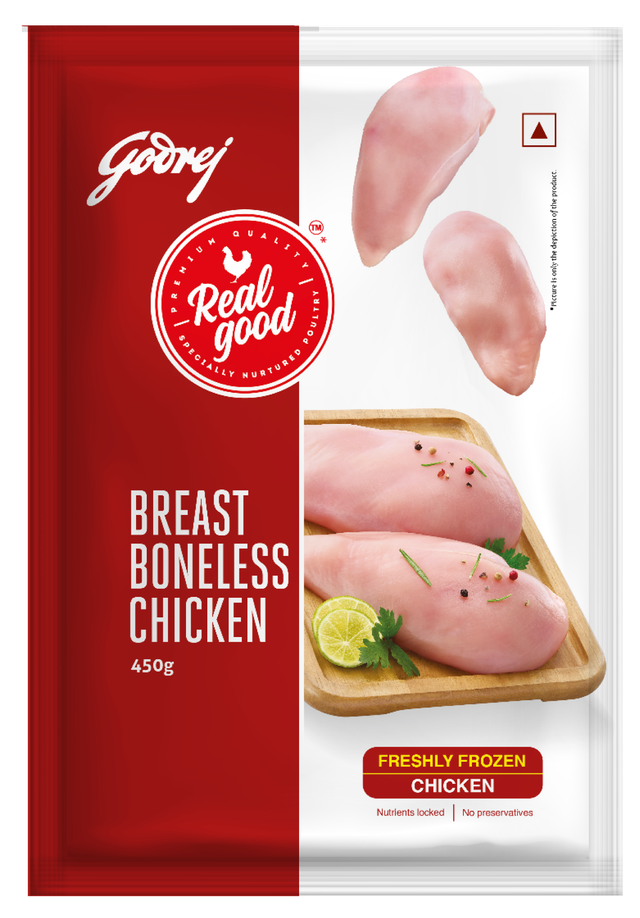 Godrej Chicken Breast Boneless (Freshly Frozen)