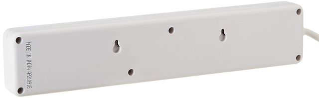 Panasonic 6 Amp Extension Board With 4 Way Universal Socket, 4 Switch & 4 Mtr Wire, 22569