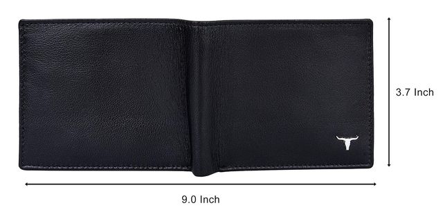 Urban Forest Men's George Leather Wallet | Black