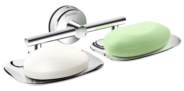 Plantex Galaxy 304 Grade Soap Holder for Bathroom - Chrome