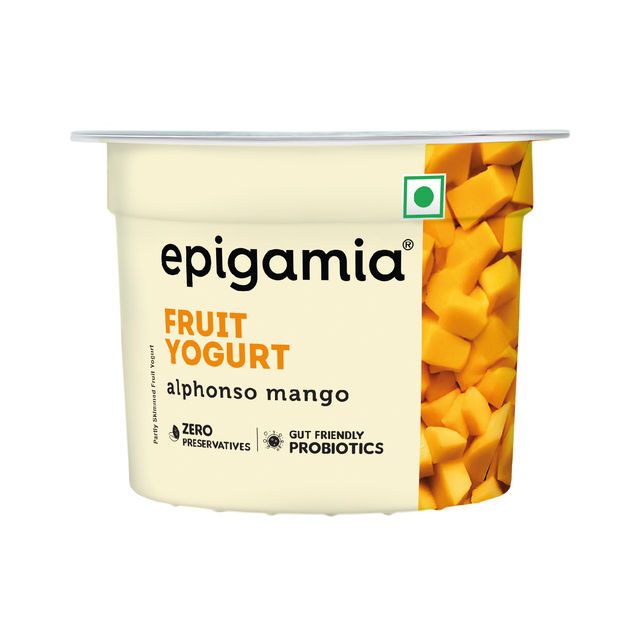 Epigamia Fruit Yogurt- Mango 75 g Combo