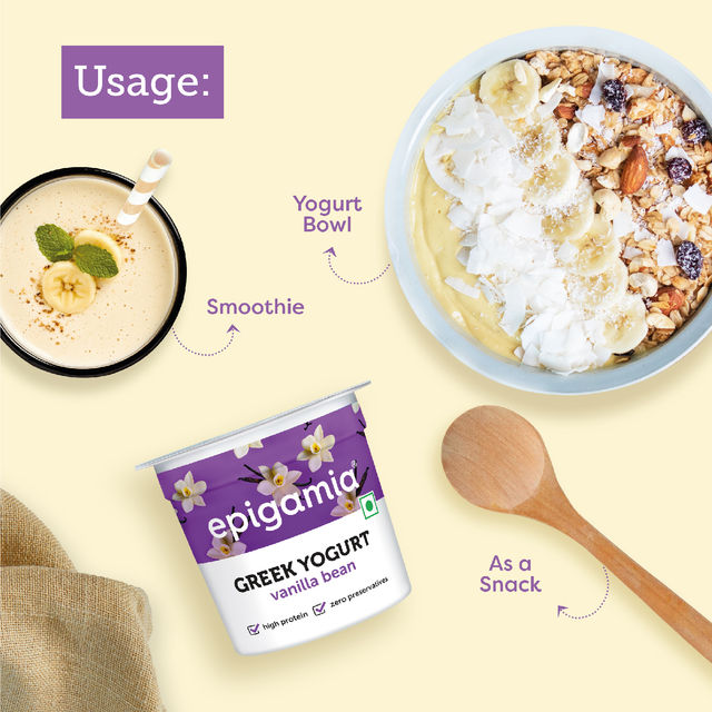 Epigamia Greek Yogurt - Vanilla Bean Combo