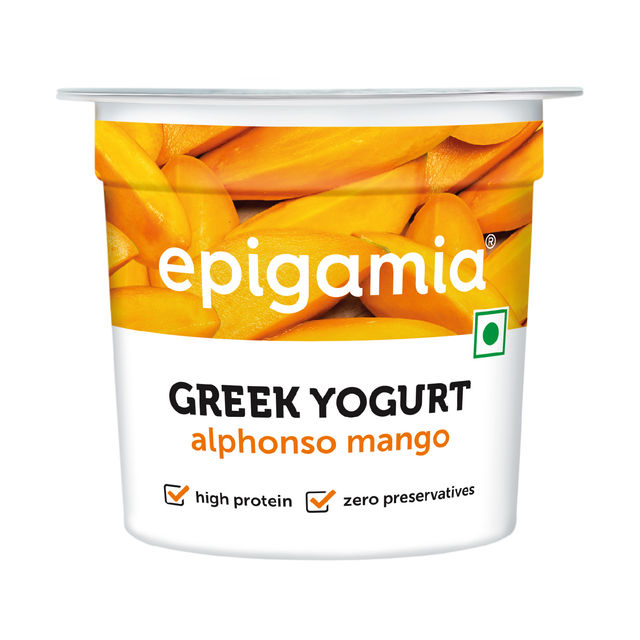 Epigamia Greek Yogurt- Alphonso Mango 85 g Combo