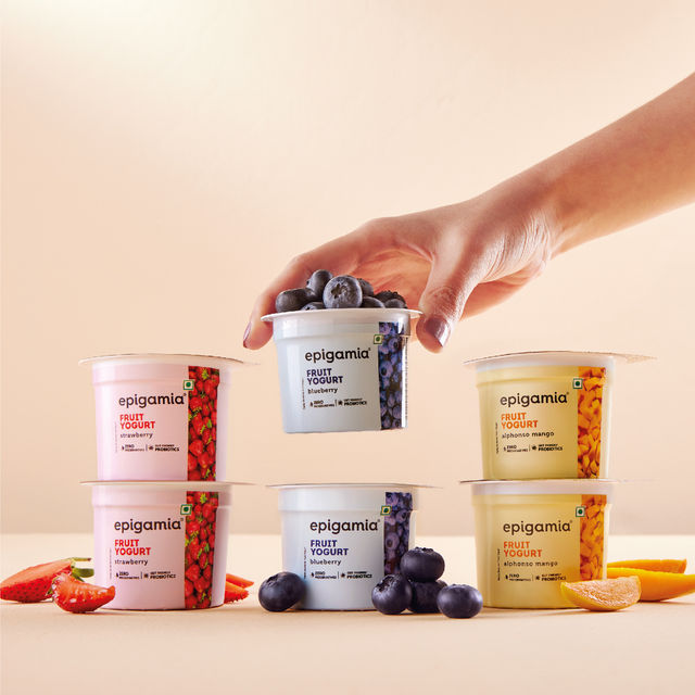 Epigamia Fruit Yogurt- Mango 75 g Combo