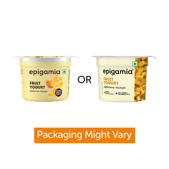 Epigamia Fruit Yogurt- Mango 75 g Combo