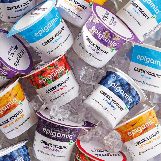 Epigamia Greek Yogurt- Alphonso Mango 85 g Combo