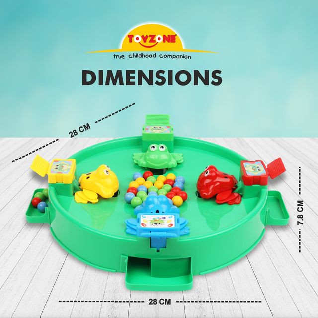 Toyzone Frog Beans Game-4 Players