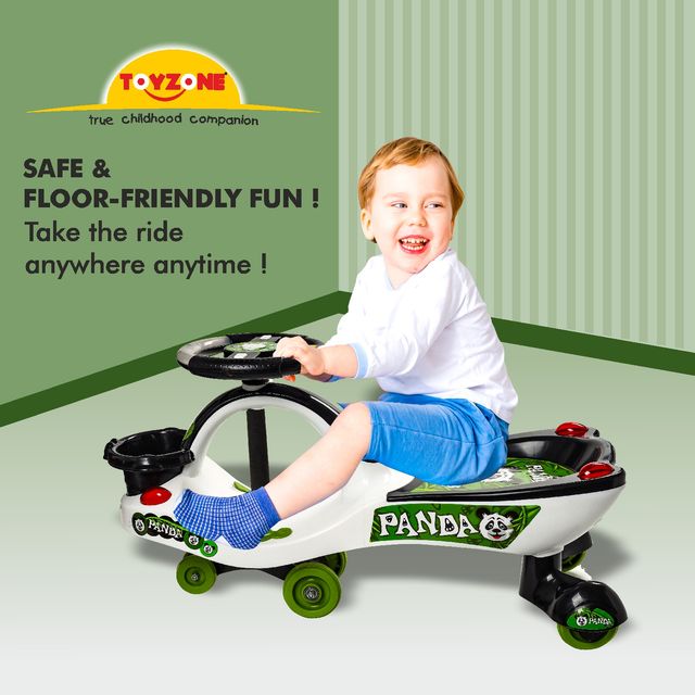 Toyzone Eco Panda Magic Car