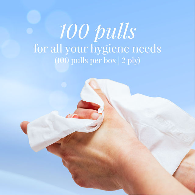Origami So Soft Tissue Box (Assorted) - Pack of 1