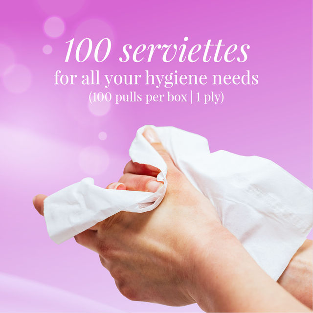 Origami So Soft Napkins 100 Serviettes - Table Top - Plain | 1 Ply (Assorted)