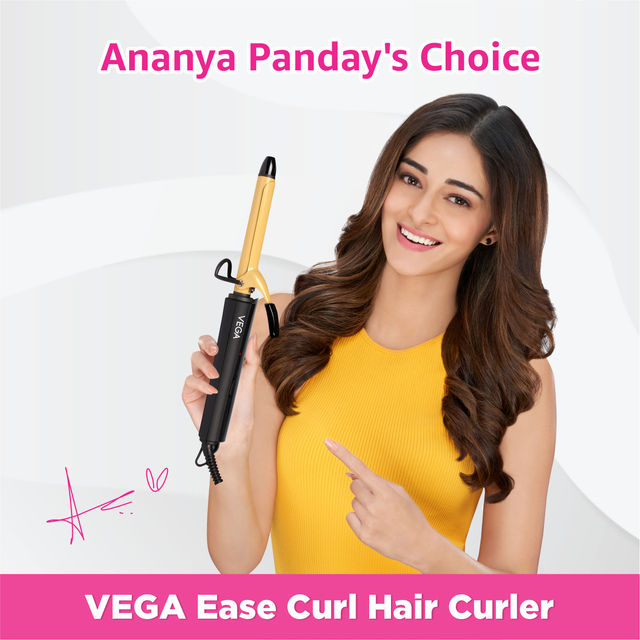 VEGA Ease Curl 45 W Hair Curler - Ceramic Coated Barrel