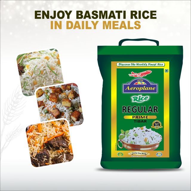 Aeroplane Regular Prime Basmati Rice