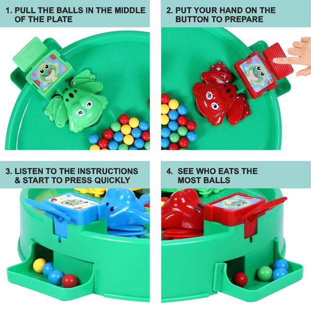 Toyzone Frog Beans Game-4 Players