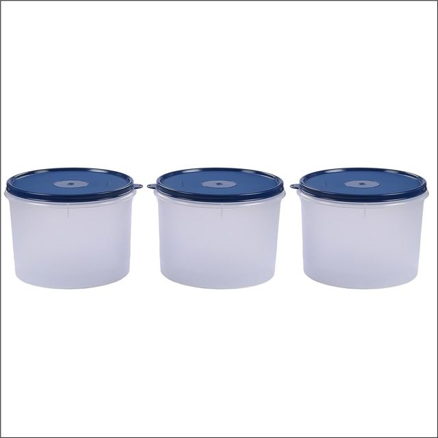 Store Well Container Round 1.1 Ltr | Storage Organiser | Blue