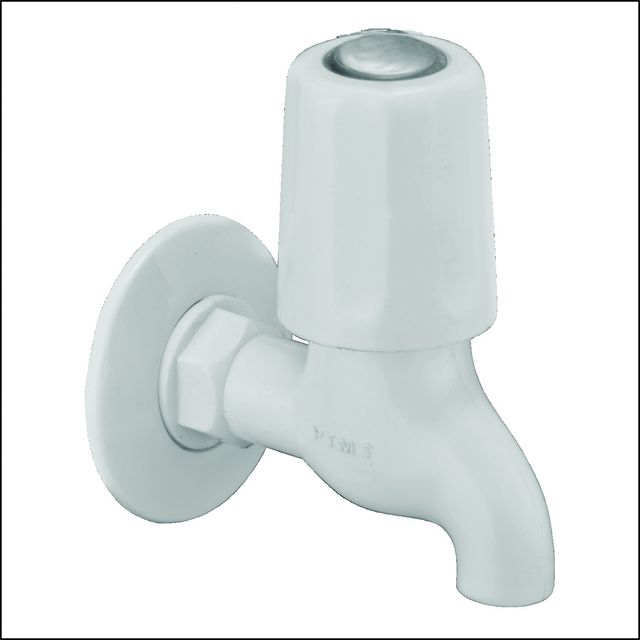 Agmeco Leak-Proof PTMT Bib Cock - Durable | Corrosion-Resistant for Long-Lasting Use