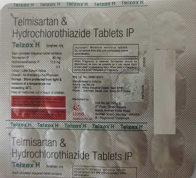 Telzox H Tablets