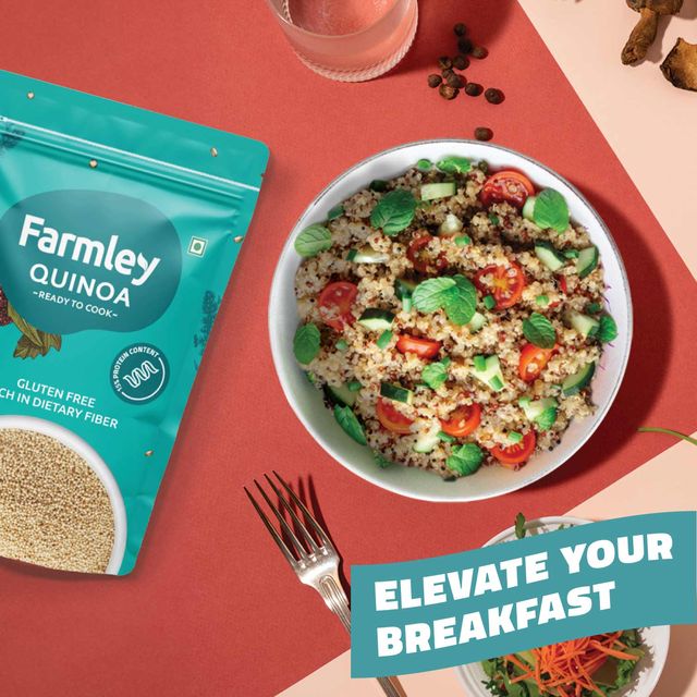 Farmley Natural Quinoa | Diet Food | Gluten Free | High Protein | Ready To Cook Quinoa