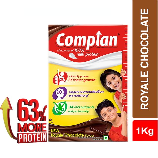 Complan Nutrition Drink Powder For Children - Royale Chocolate