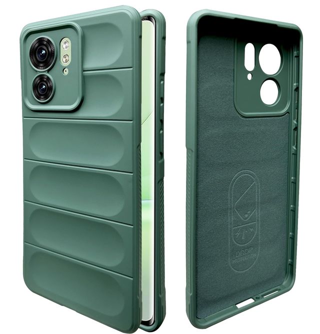Artistque Case For Motorola Moto Edge 40 5g Back Cover - Liquid Stripe Cover Silicone