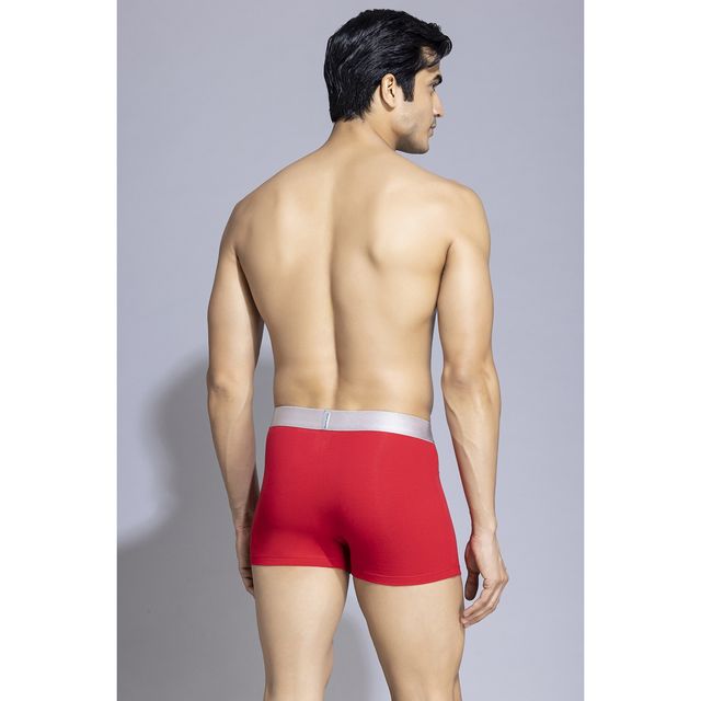 John Players Men's Classic Cotton Trunk | (JTK046M04) | Red - 2XL