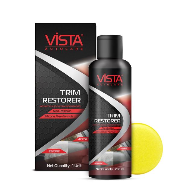 Vista Trim Restorer - Exterior Plastic & Vinyl Revitalizer | UV Protection | Restores Shine