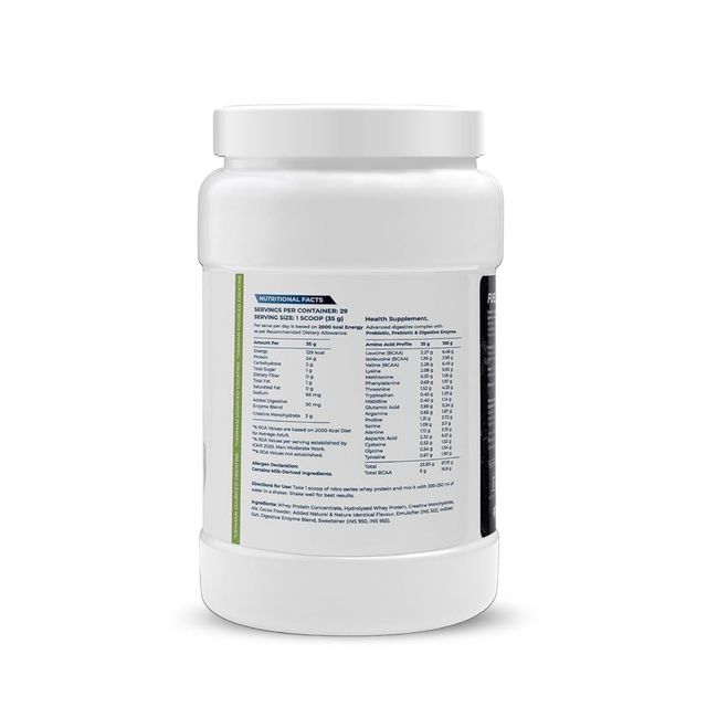 Explosive Whey Nitro Series - 26 g Protein + 3 g Creatine | Creamy Vanilla